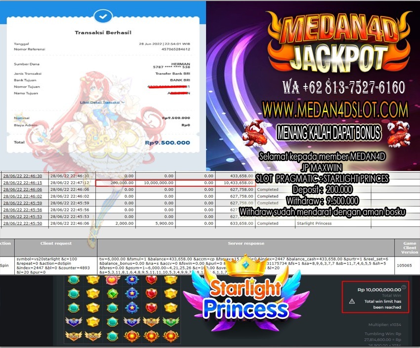 Bukti JP Medan 4D 