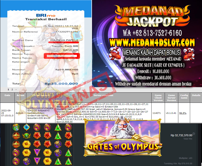 Bukti JP Medan 4D – 25 SEPTEMBER 2022