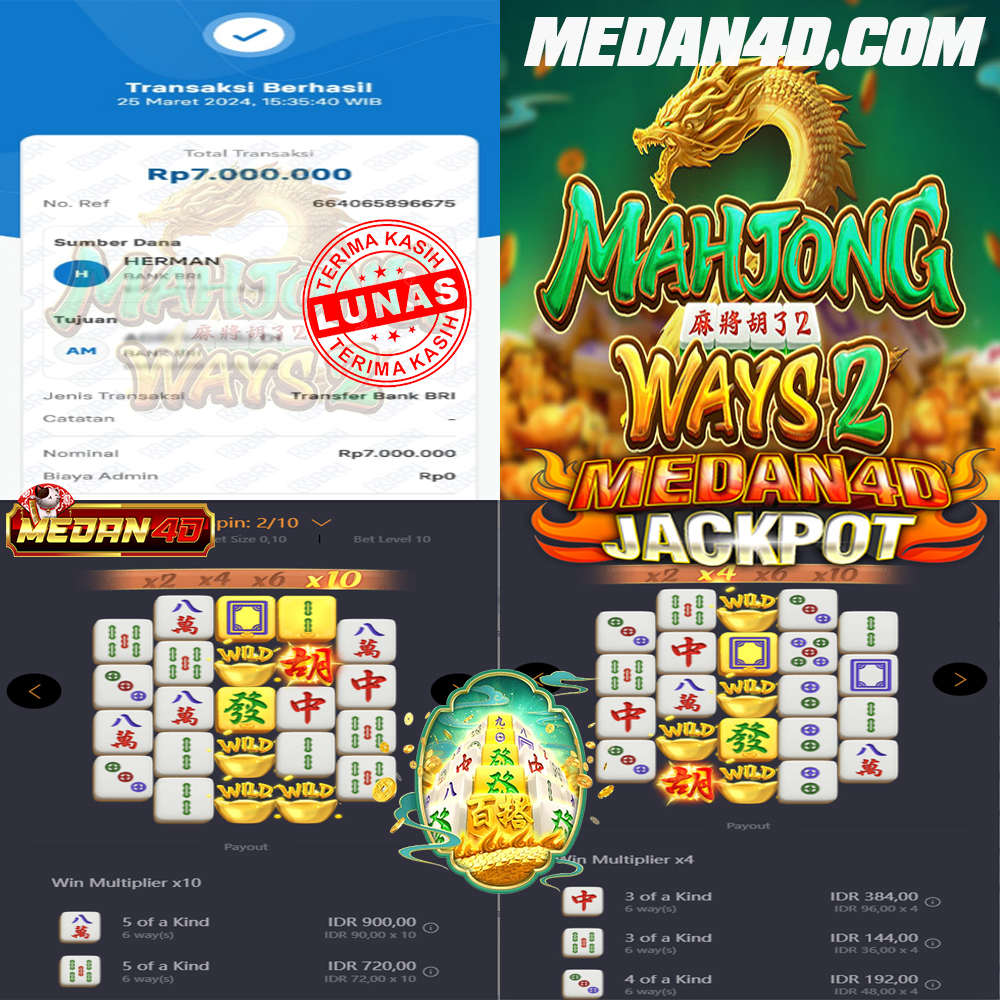 BUKTI JP MEDAN4D – 25 MARET 2024 