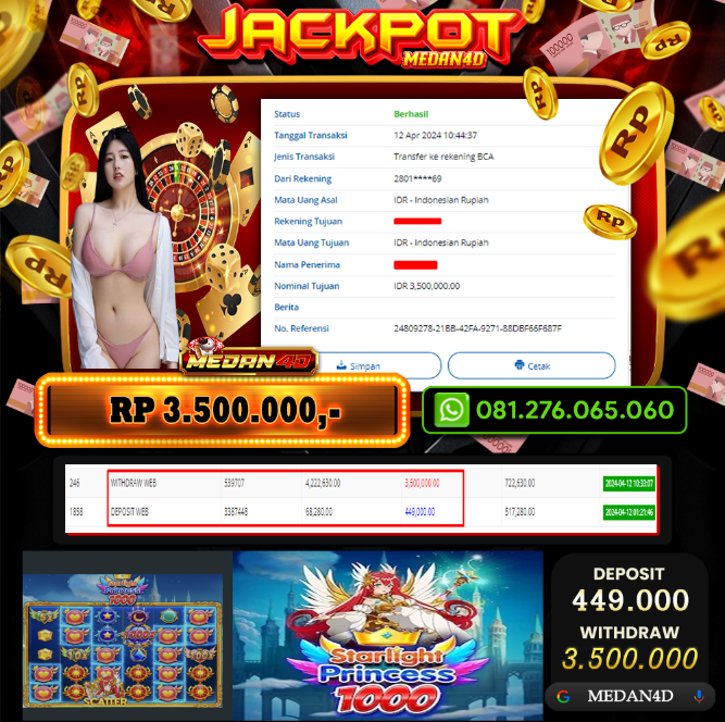 BUKTI JP MEDAN4D – 12 APRIL 2024 