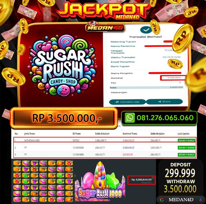 BUKTI JP MEDAN4D – 17 SEPTEMBER 2024 