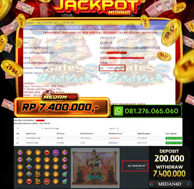 BUKTI JP MEDAN4D – 14 OKTOBER 2024 